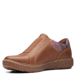New Clarks Women's , Caroline Cove Slip-On Tan