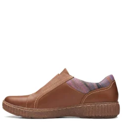 New Clarks Women's , Caroline Cove Slip-On Tan