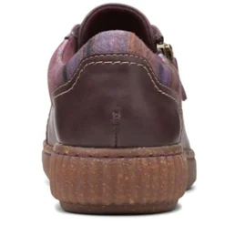 New Clarks Women's , Caroline Cove Slip-On Burgundy Leather
