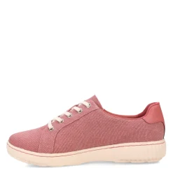 New Clarks Women's , Caroline Echo Sneaker Dusty Rose