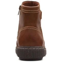 Outlet Clarks Women's , Caroline Orchid Boot Dark Tan