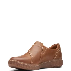 Hot Clarks Women's , Caroline Pearl Slip-On Dark Tan