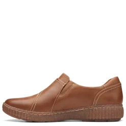Hot Clarks Women's , Caroline Pearl Slip-On Dark Tan