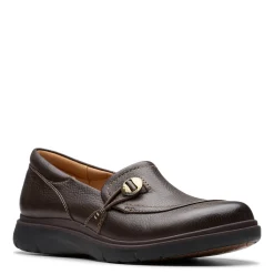 Clearance Clarks Women's , Certina Ease Slip-On Dark Brown
