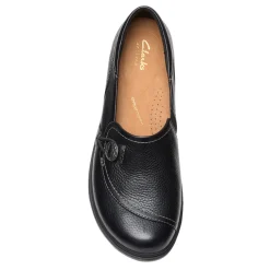 Discount Clarks Women's , Certina Ease Slip-On Black