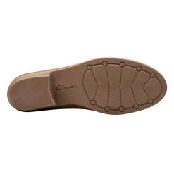 New Clarks Women's , Charlten Echo Loafer Dark Sand