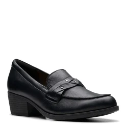 New Clarks Women's , Charlten Echo Loafer Black