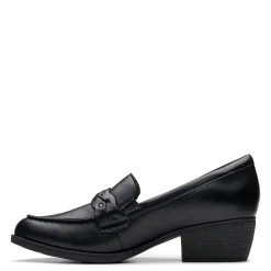 New Clarks Women's , Charlten Echo Loafer Black