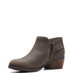 Hot Clarks Women's , Charlten Grace Boot Taupe Oily