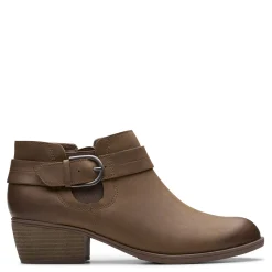 Clearance Clarks Women's , Charlten Rae Boot Mushroom Oily