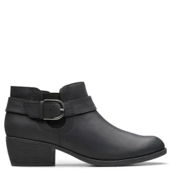Sale Clarks Women's , Charlten Rae Boot Black Oily