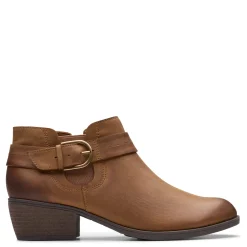 Clarks Women's , Charlten Rae Boot Tan Oily