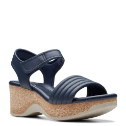 Hot Clarks Women's , Chelseah Gem Sandal Navy