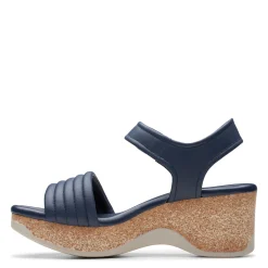 Hot Clarks Women's , Chelseah Gem Sandal Navy