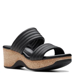 Discount Clarks Women's , Chelseah Path Sandal Black