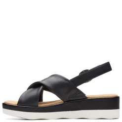 Clarks Women's , Clara Cove Sandal Black