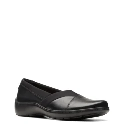 Best Clarks Women's , Cora Charm Slip-On Black