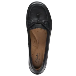 New Clarks Women's , Cora Haley Slip-On Black