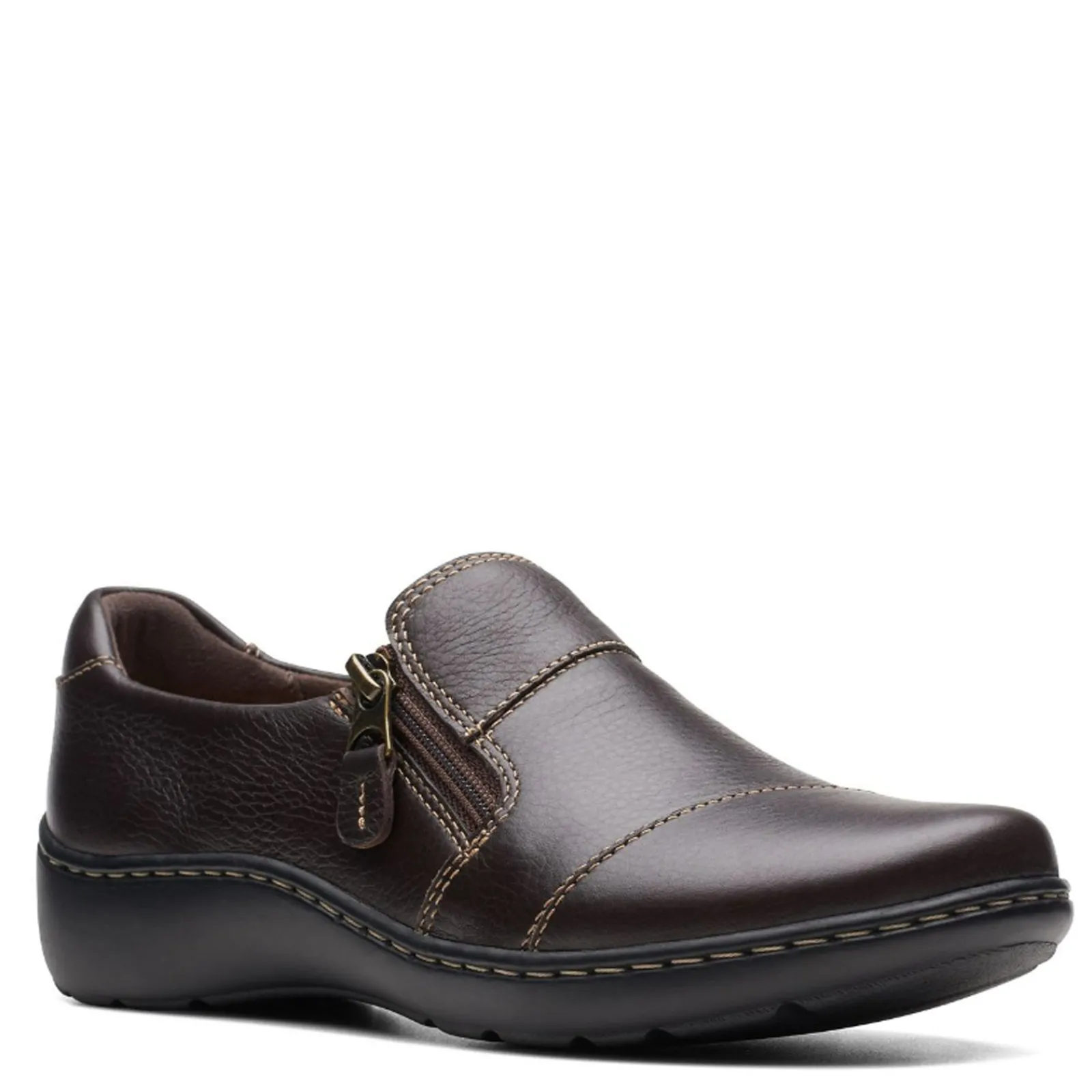 Clarks Women's , Cora Harbor Slip-On Brown