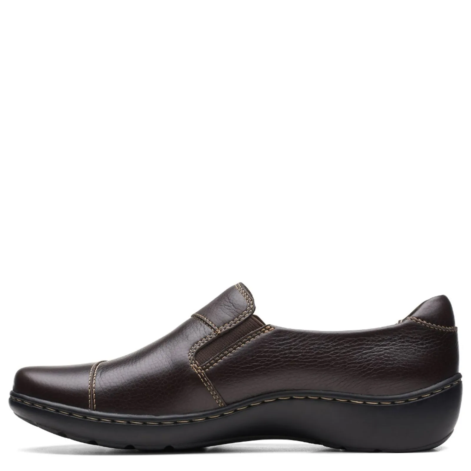 Clarks Women's , Cora Harbor Slip-On Brown