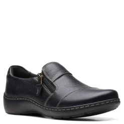 Hot Clarks Women's , Cora Harbor Slip-On Black