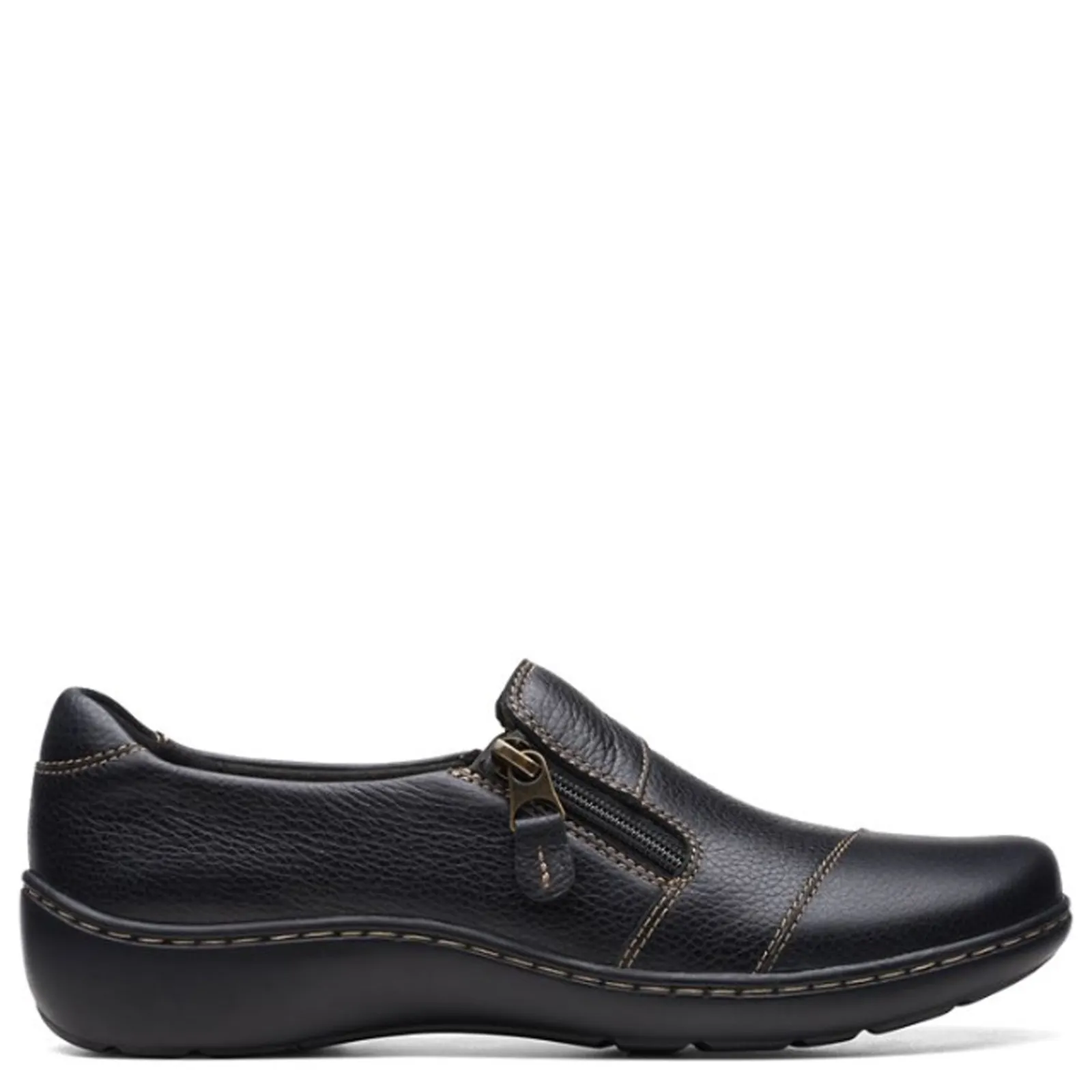 Hot Clarks Women's , Cora Harbor Slip-On Black