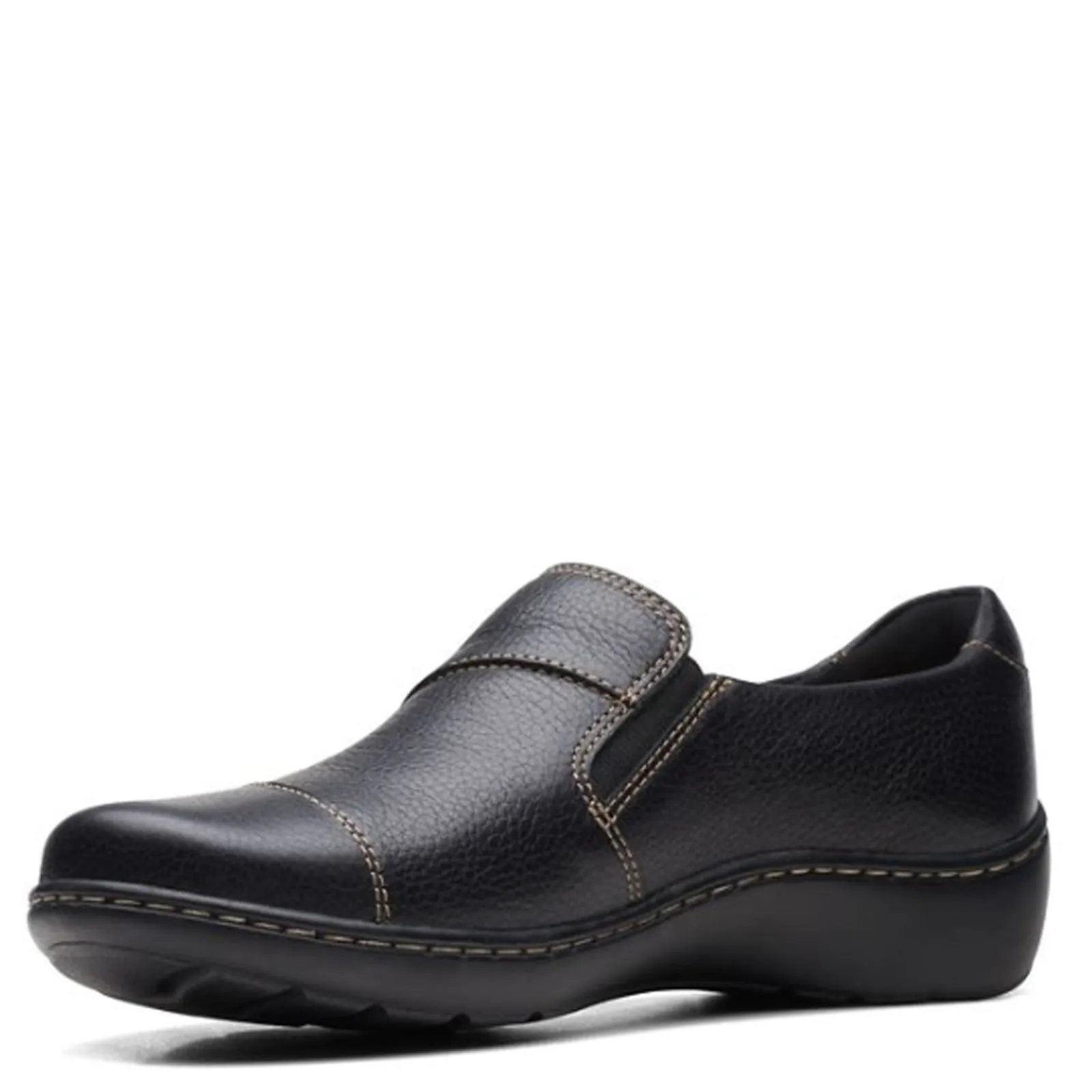 Hot Clarks Women's , Cora Harbor Slip-On Black