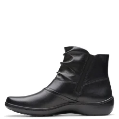 New Clarks Women's , Cora Pace Boot Black