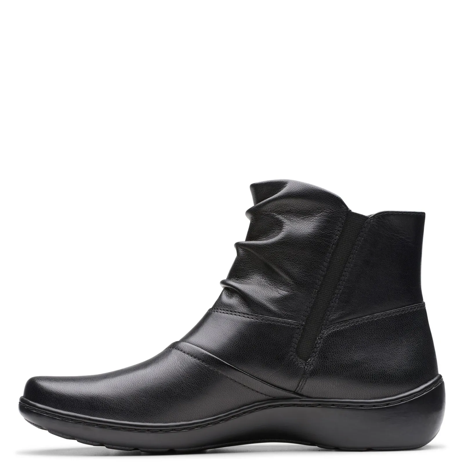 New Clarks Women's , Cora Pace Boot Black