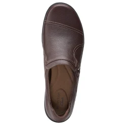 Best Clarks Women's , Cora Poppy Slip-On Dark Brown