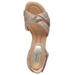 Best Clarks Women's , Desirae Lily Sandal Beige
