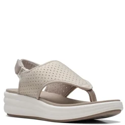 Clarks Women's , Drift Blossom Sandal Taupe