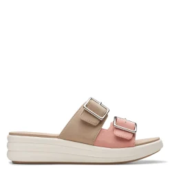 Clearance Clarks Women's , Drift Buckle Sandal Peach