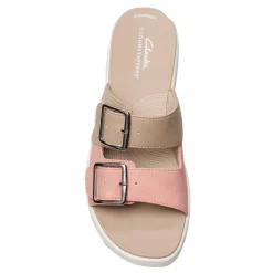 Clearance Clarks Women's , Drift Buckle Sandal Peach
