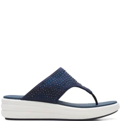 Clearance Clarks Women's , Drift Jaunt Sandal Navy