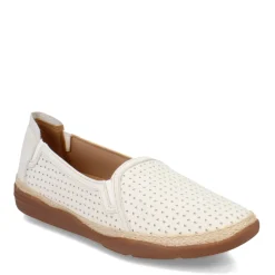 New Clarks Women's , Elaina Ruby Slip-On White