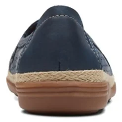 Clearance Clarks Women's , Elaina Ruby Slip-On Navy
