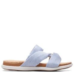 Hot Clarks Women's , Eliza Skip Sandal Blue