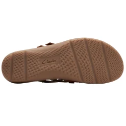 Outlet Clarks Women's , Elizabelle Rio Sandal Brown Mix