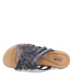 Best Clarks Women's , Elizabelle Rio Sandal Blue