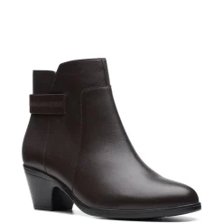 New Clarks Women's , Emily 2 Holly Boot Brown