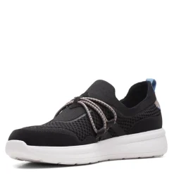 Clarks Women's , Ezera Run Sneaker Black Mix