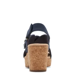 Outlet Clarks Women's , Giselle Dove Sandal Navy