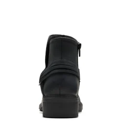 Clearance Clarks Women's , Hearth Kaylie Boot Black Oily