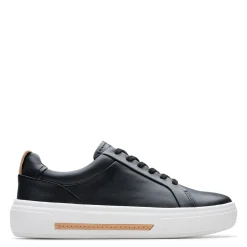 Sale Clarks Women's , Hollyhock Walk Sneaker Black Leather