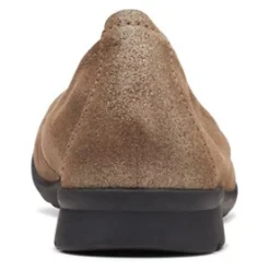 Clarks Women's , Jenette Ease Flat Pewter