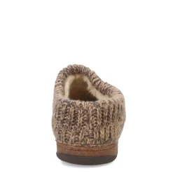 Clearance Clarks Women's , Knit Collar Slipper Clog Taupe