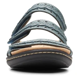 Best Clarks Women's , Laurieann Cove Sandal Blue Gray