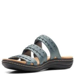 Best Clarks Women's , Laurieann Cove Sandal Blue Gray