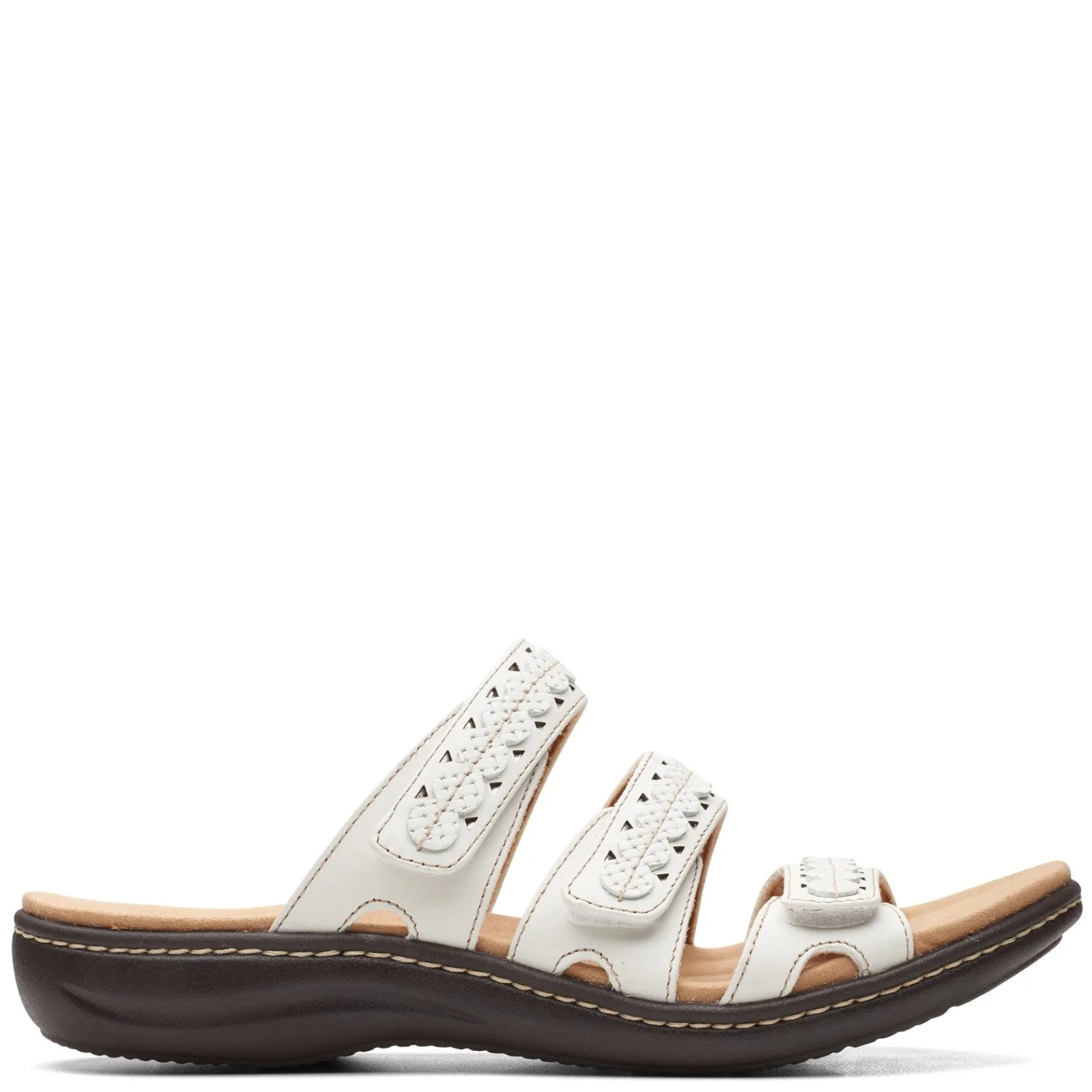 Online Clarks Women's , Laurieann Cove Sandal White